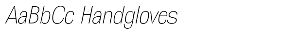 Chairo Neue Thin Extra Condensed Italic image