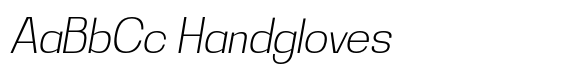 Noda Small Light Italic image