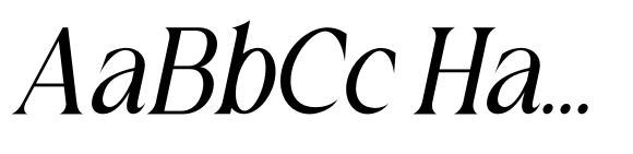 Gold Bachelor Italic image