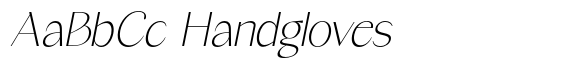 Benage Oblique font sample