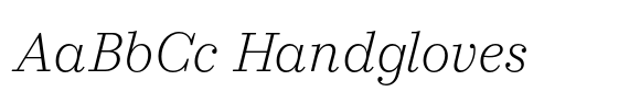 Allrounder Didone Light Italic image