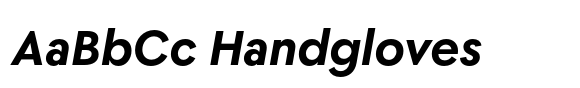 Moucha Vintage Bold Italic image