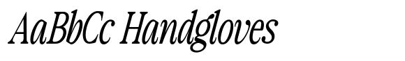 The Zondaya Gevola Condensed Contrast Italic image