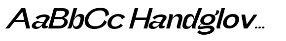 Gathia Sans  Expanded Slant Semi Bold image