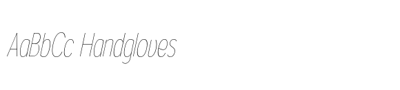 Gorga S Extra Light Condensed Italic image