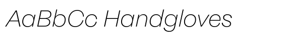 Neue Galano Extra Light Italic image