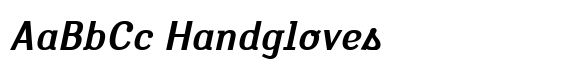 Hydrous Bold Slant image