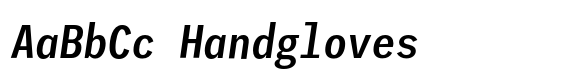 Iki Mono Condensed Regular Slanted image