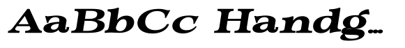 Morgazine  Contrast Ultra Expanded Italic image