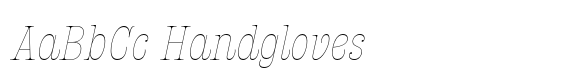 Presley Slab Thin Italic image