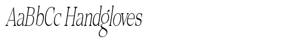Pichellsio Soft Extra Light Italic Condensed image