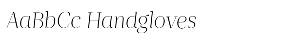 Ardina Display Light Italic image