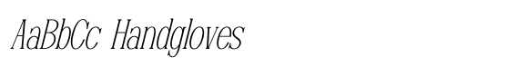 Reftoliya Italic image