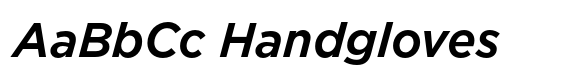 Gotham Semibold Italic image
