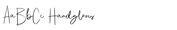 Relieved Signature font sample