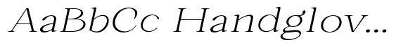 Romantic Editorial Thin Expanded Slanted image