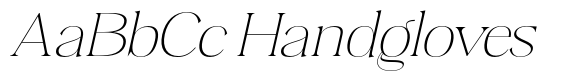 Plakent Thin Italic Expanded image