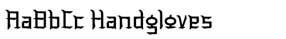 Yeongest Regular font sample