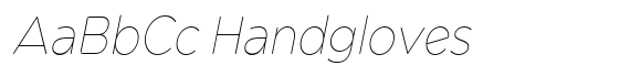 Pangi Rounded Thin Narrow Italic image