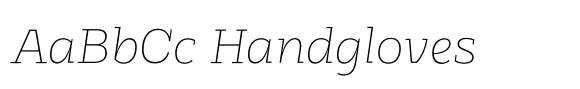 Rothwood Thin Italic image