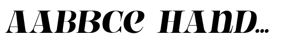 Groute Script Groute Expanded Slant image