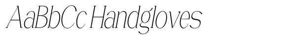 Magres Soft Magres Extra Light Slanted Condensed image