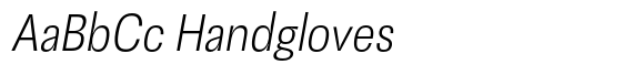 Gevher Narrow Light Italic image