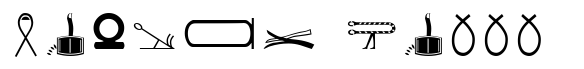 Hieroglyph I Regular image