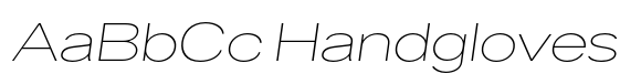 Helonik Extended Thin Italic image