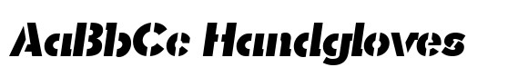 Sargento Gorila Italic image