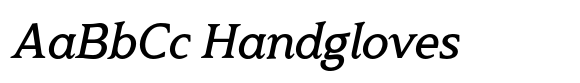 MT Belsior Medium Italic image