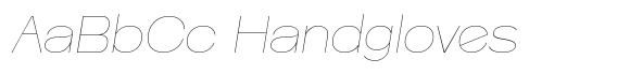 Frink Rio Thin Italic image