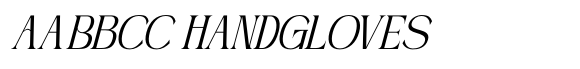 Nogite Modern Italic image