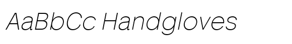 Chamer Thin Italic image