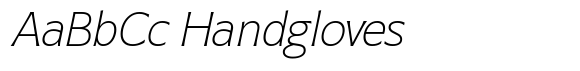 MTC Gilcho Thin Italic image