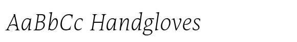 Mestiza Text ExtraLight Italic image