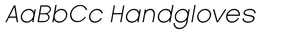 Monaqi Extra Light Italic image