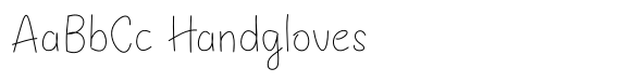 Doodleline Light font sample