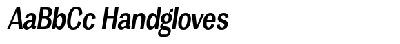 Vegora Bold Condensed Slant image