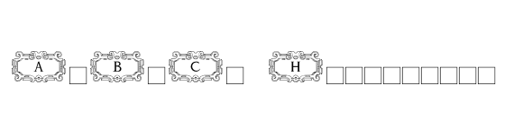 Mortised Capitals Single image