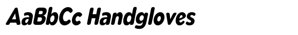 Pangi Rounded Extrabold Condensed Italic image