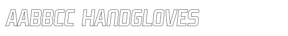 Cosmono Outline Italic image