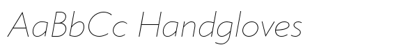 Klein Thin Italic image