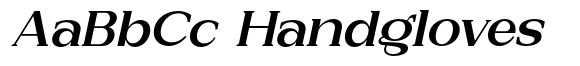 New Bight Bold Expanded Italic image