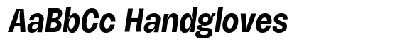 HD Node Condensed Semi Bold Italic image