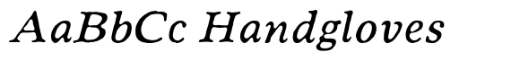 TC Wonderling Round Italic font sample