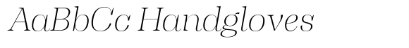 Tonus Display Thin Italic image