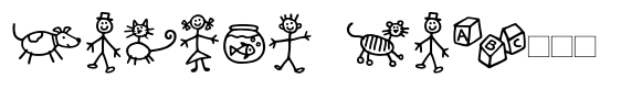 Kidwriting Pro Dingbats Regular image