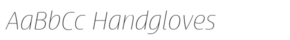 Terfens Gothic Extended Thin Italic image