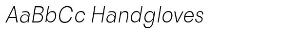 Santhor Extra Light Condensed Slant image